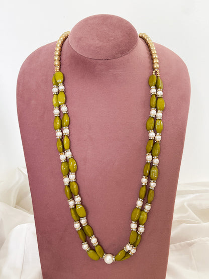 Ishhaara Double Layered Ellaichi Mala