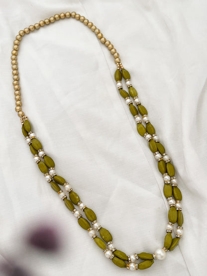 Ishhaara Double Layered Ellaichi Mala