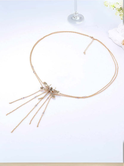Ishhaara Dragonfly Whisper Necklace