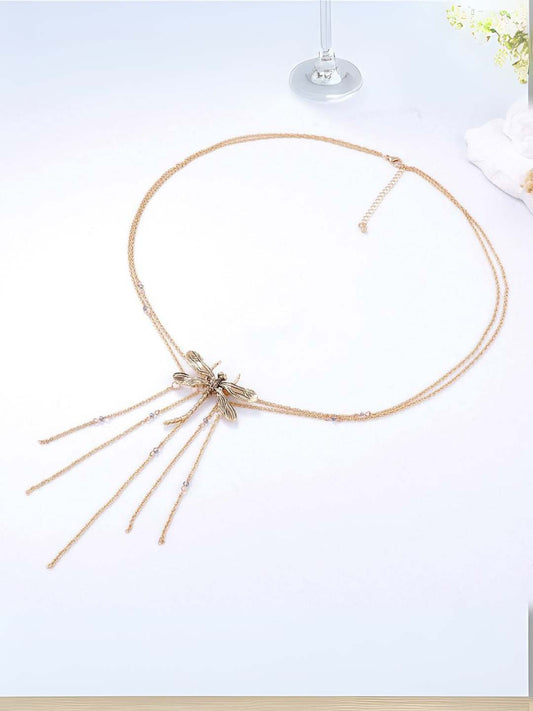 Ishhaara Dragonfly Whisper Necklace