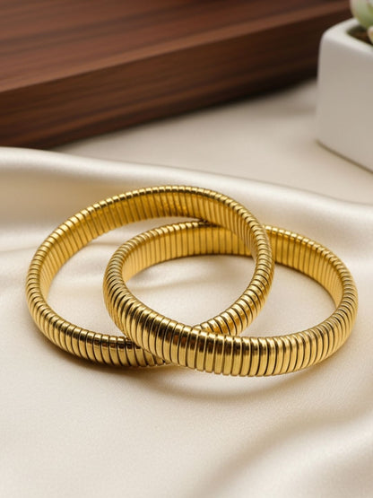 Ishhaara Dual Coil Bracelet