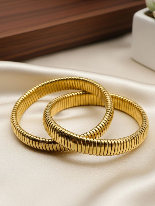 Ishhaara Dual Coil Bracelet