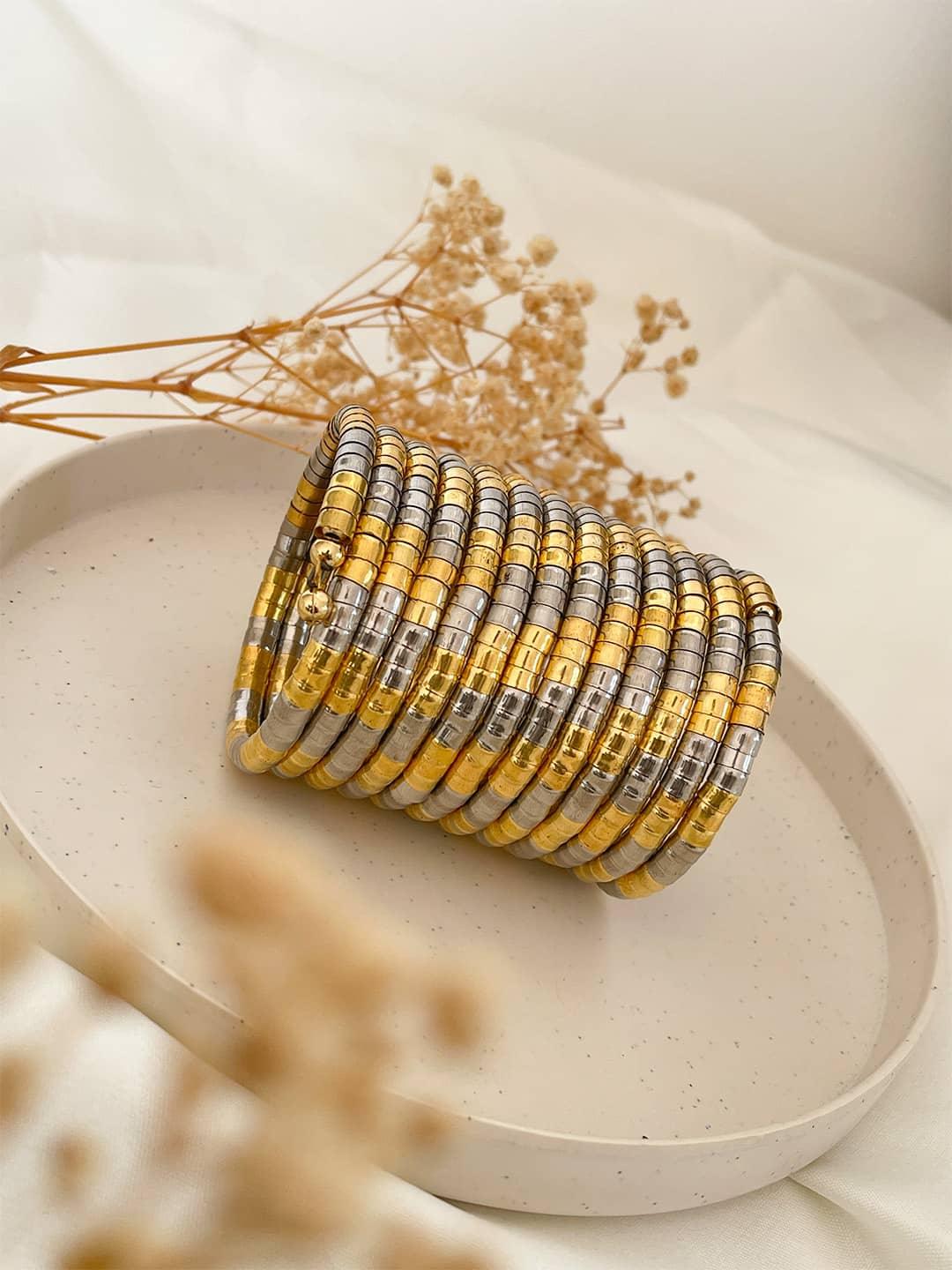 Ishhaara Dualtone Stackable Bracelets