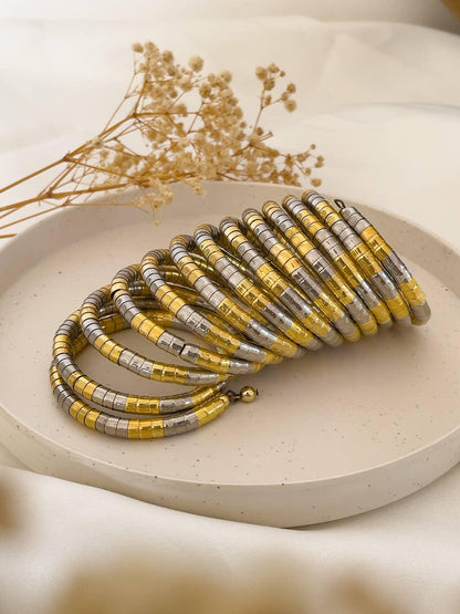 Ishhaara Dualtone Stackable Bracelets