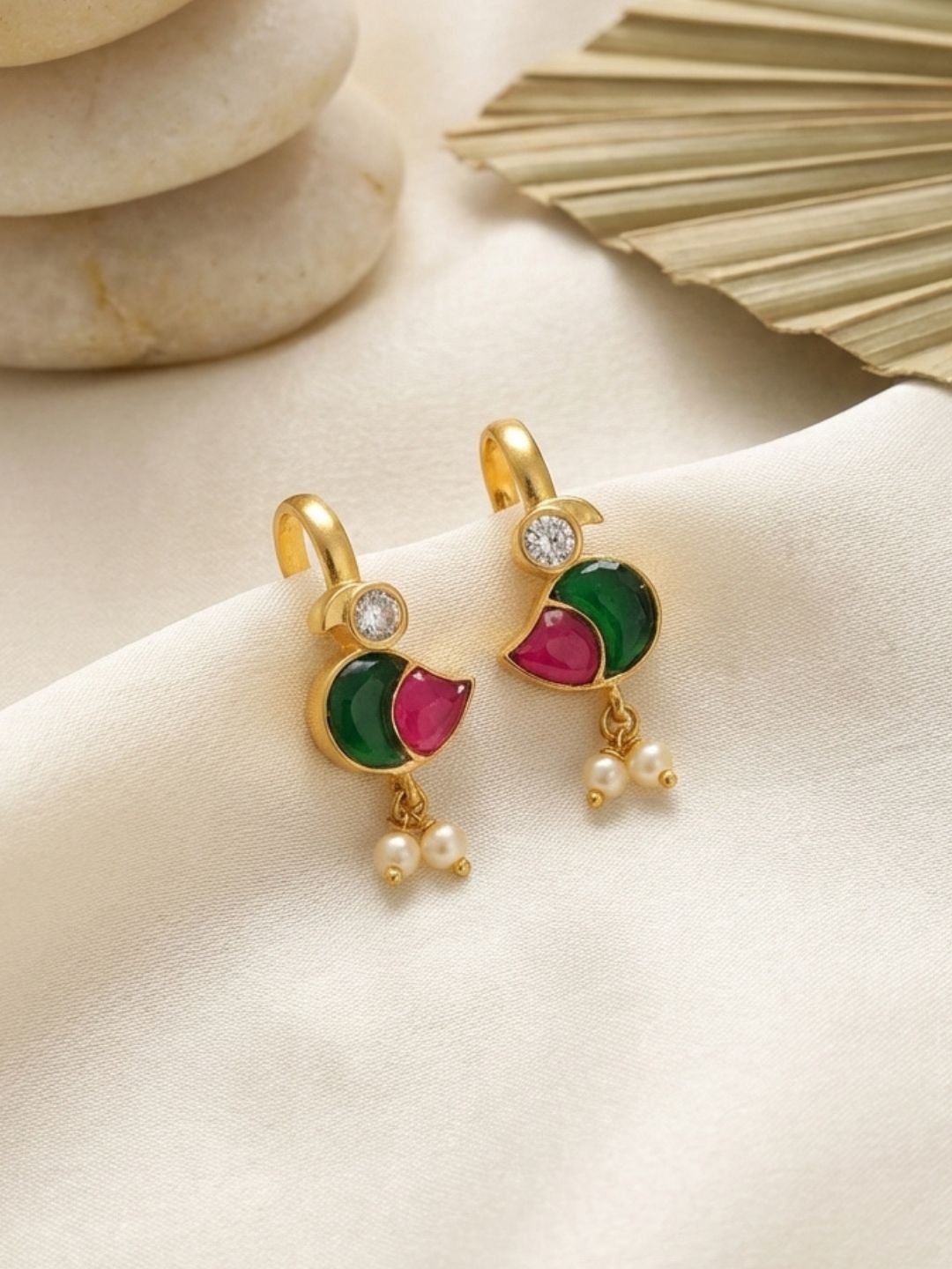 Ishhaara Duck Bugadi Earrings
