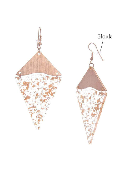 Ishhaara Dust Earrings Golden