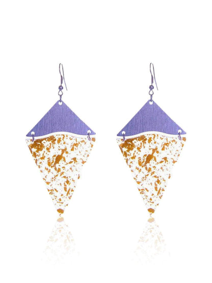 Ishhaara Dust Earrings Silver