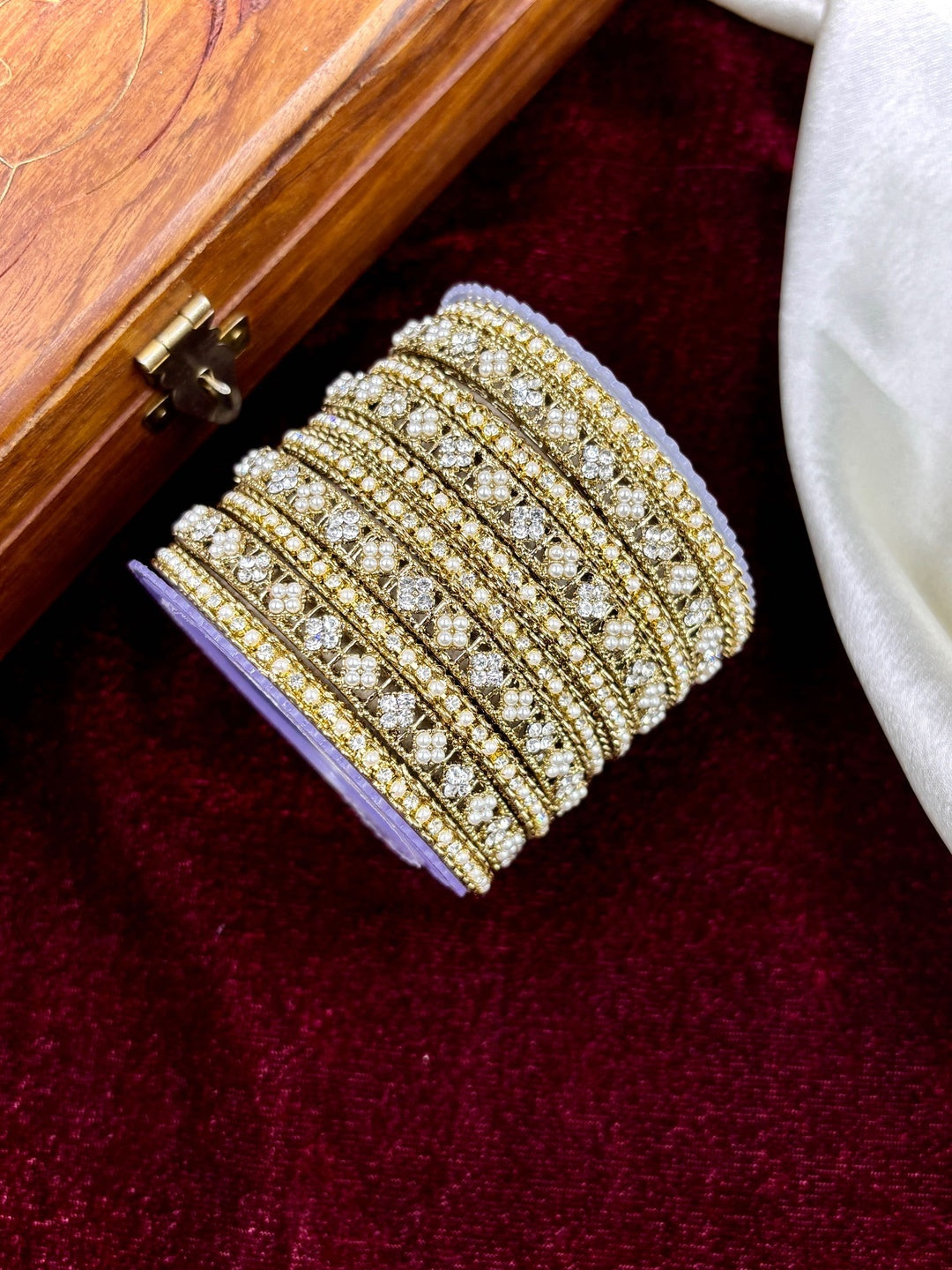 Ishhaara Elegant Golden Embroidered Saree Blouse - A woman wearing a golden embroidered saree blouse - view 4