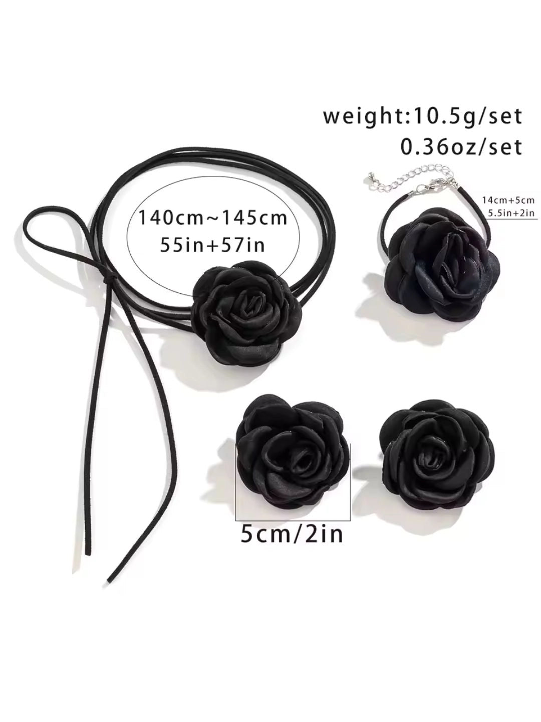 Ishhaara Elegant Lace Up Rope Chain Necklace