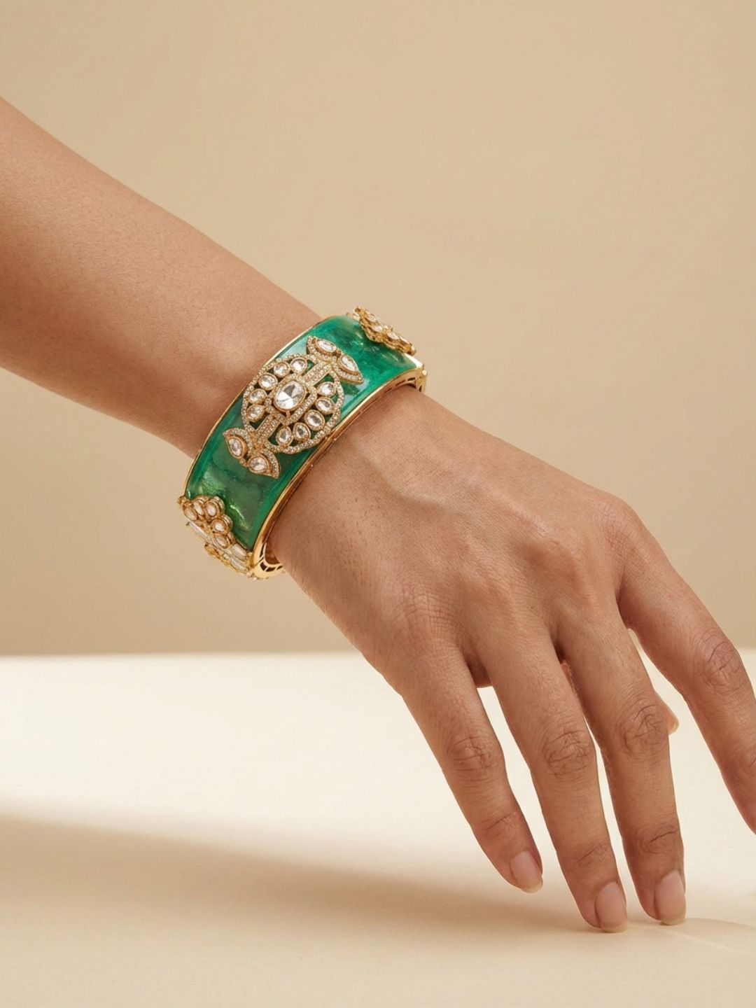 Ishhaara Elegant Precious Stone Studded Kada