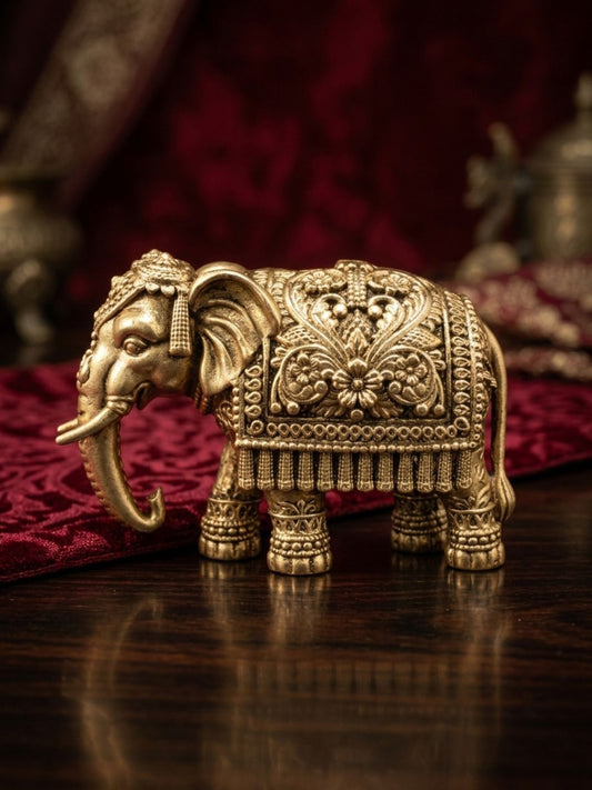 Ishhaara Elephant Magnetic Brooch