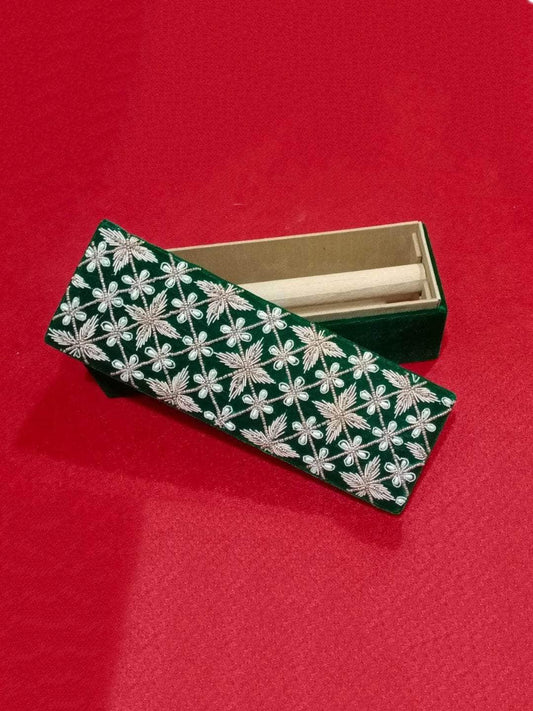 Ishhaara Emerald Green Bangle Choora Box