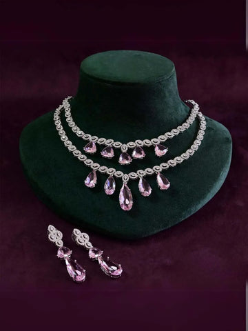 Ishhaara Empress Cubic Zircon Necklace