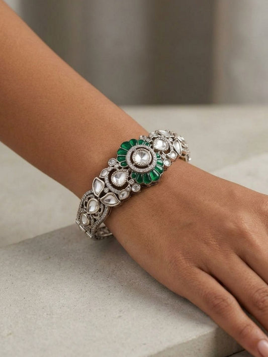 Ishhaara Empress Polki Kundan Kada