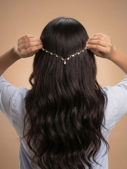 Ishhaara Etherea Gem Hair Crown