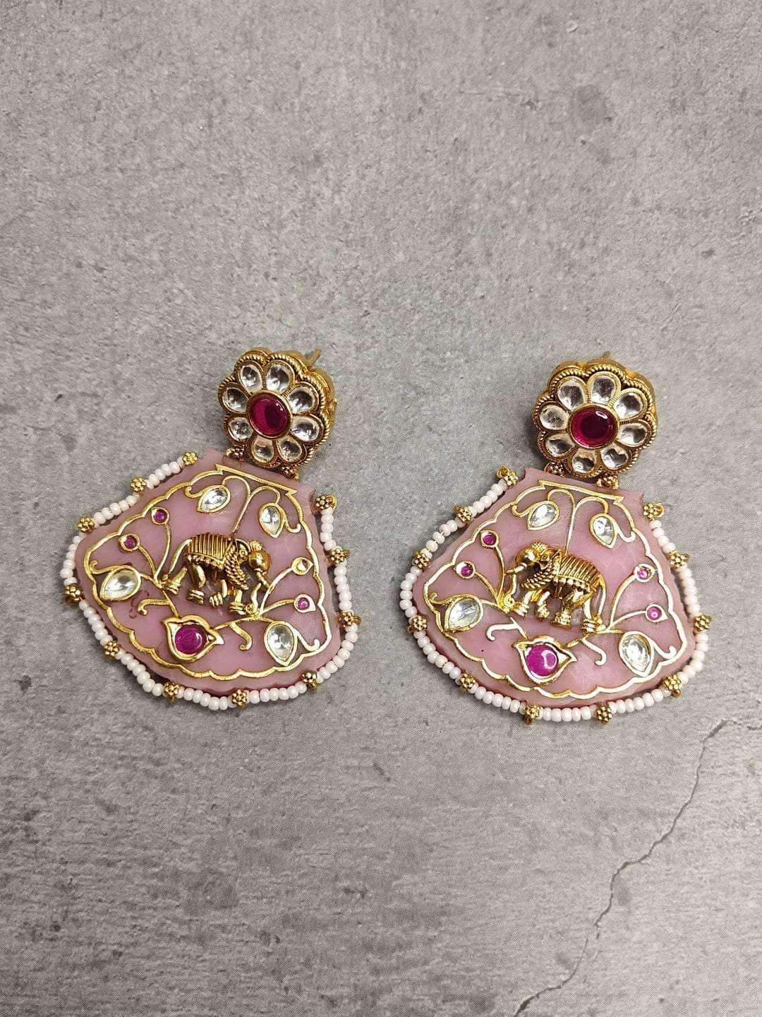 Ishhaara Ethnic Look Stud Earring Set