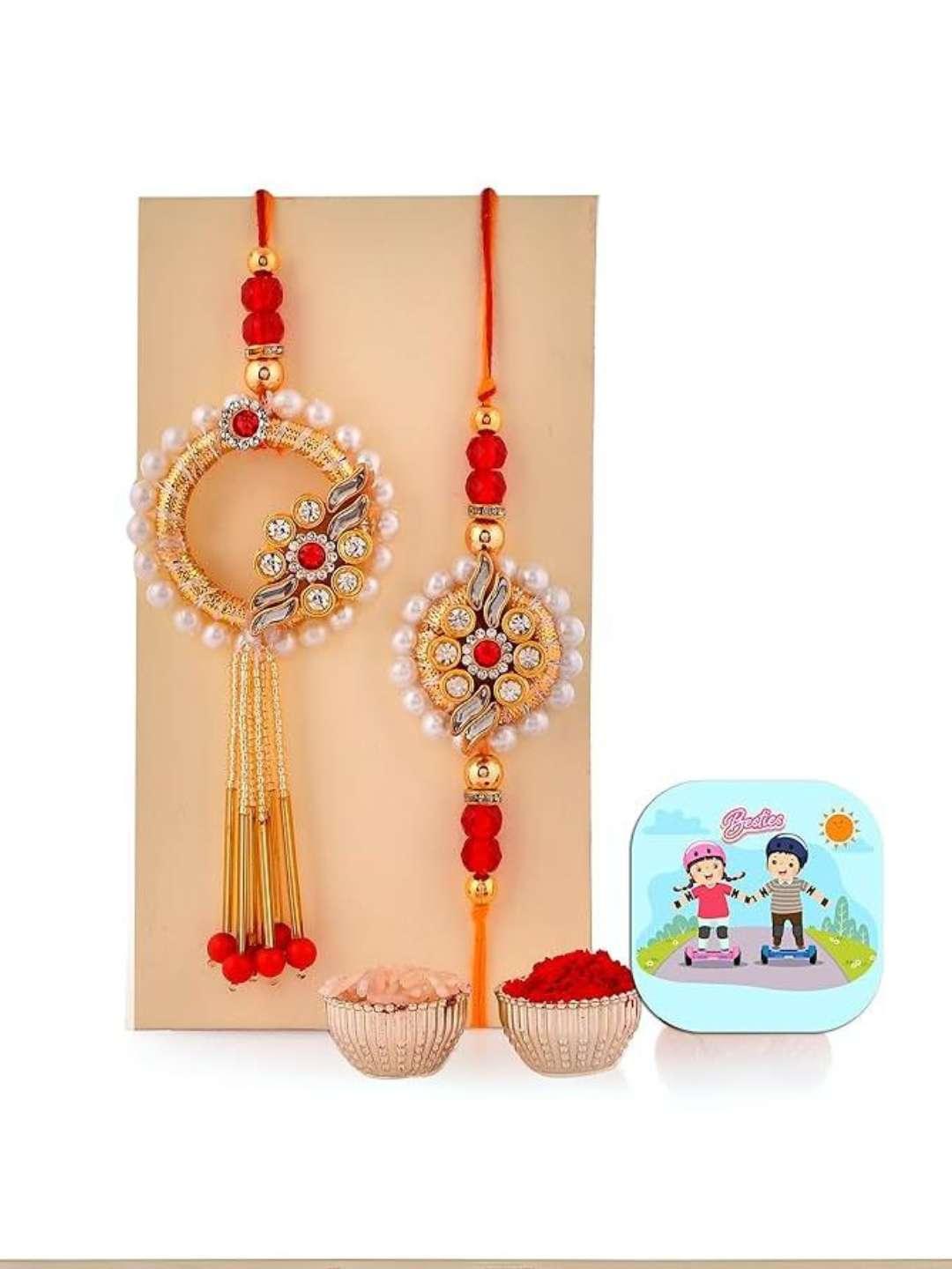 Ishhaara Evil Eye Chocolate Candy Rakhi For Brother And Bhabhi