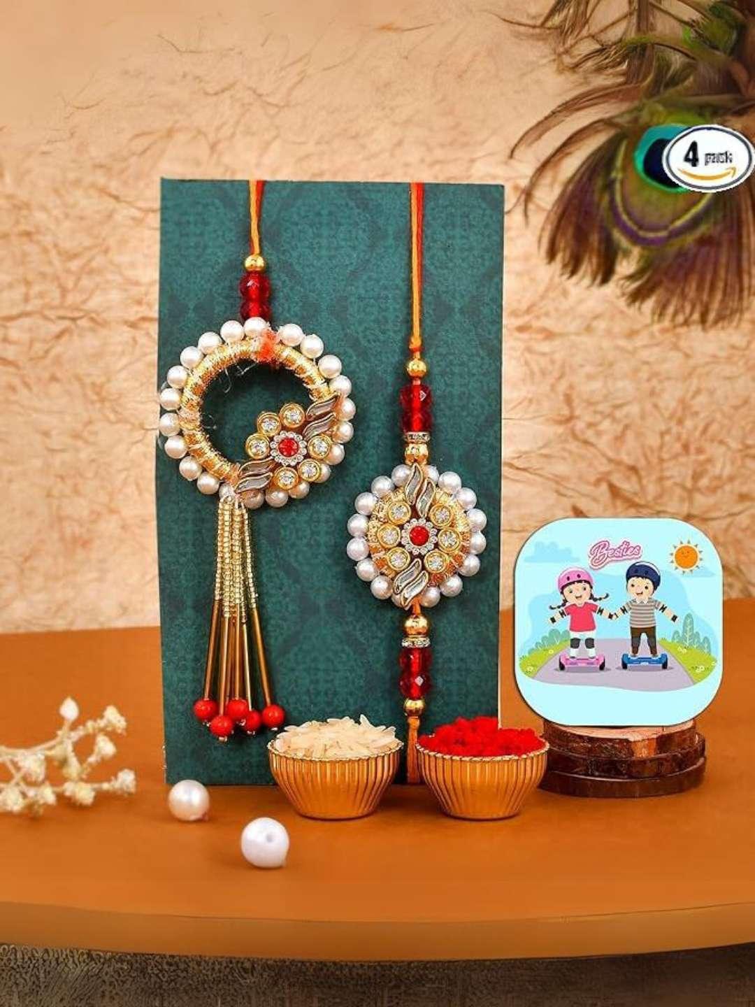 Ishhaara Evil Eye Chocolate Candy Rakhi For Brother And Bhabhi