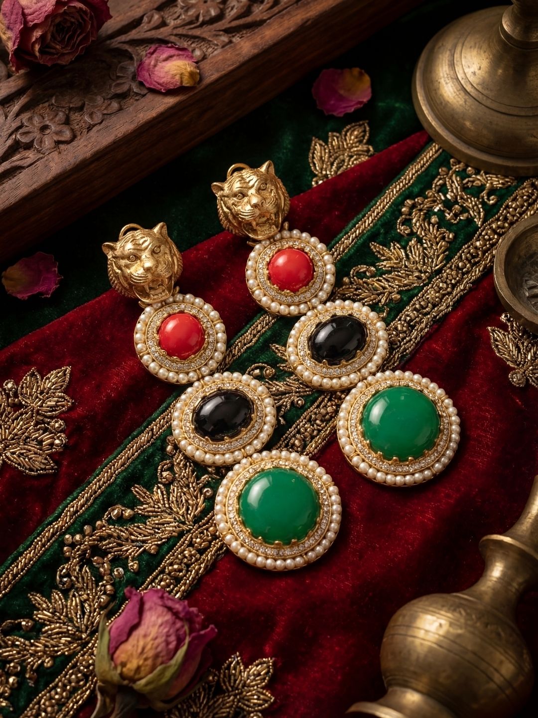 Ishhaara Exclusive Hand Crafted Sabyasachi Inspired Earrings