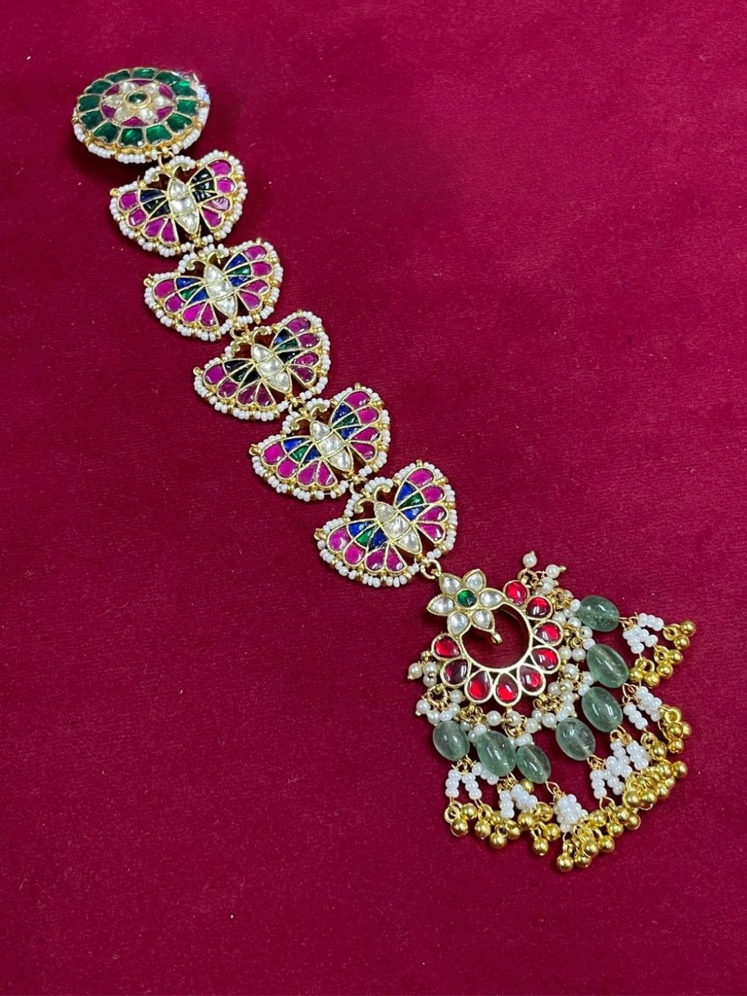 Ishhaara Exclusive Jadau Kundan Hair Pin