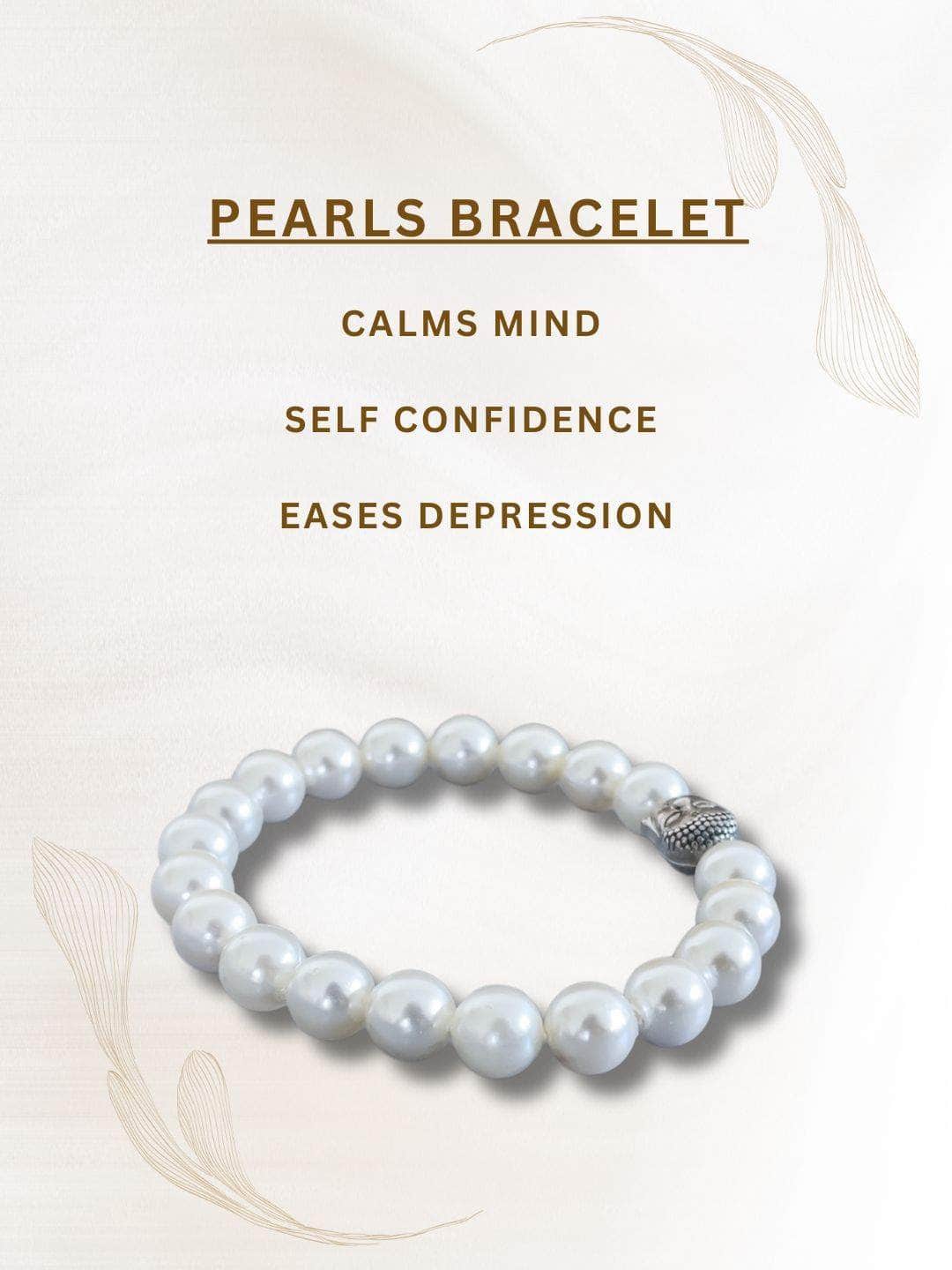 Ishhaara Faux Pearl & Bead Decor Bracelet