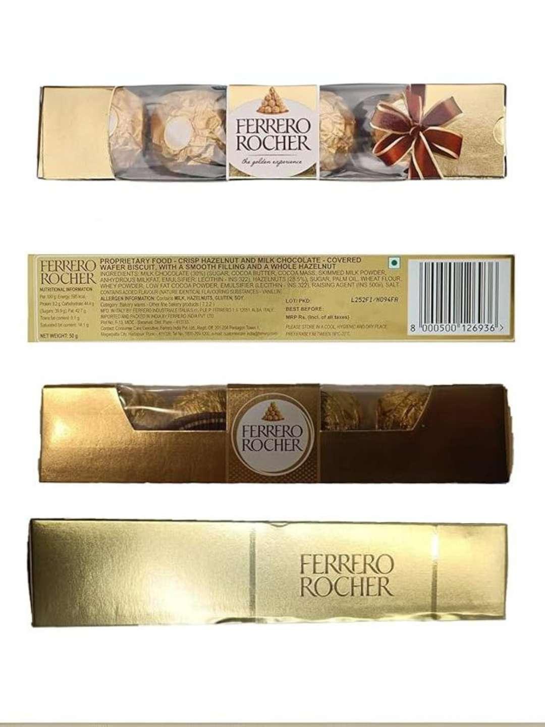 Ishhaara Ferrero Rakhi Chocolate Gift Pack For Brother And Bhabhi