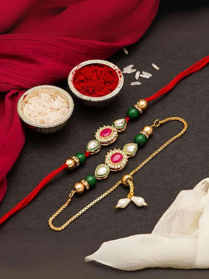 Ishhaara Ferrero Rakhi Chocolate Gift Pack For Brother And Bhabhi