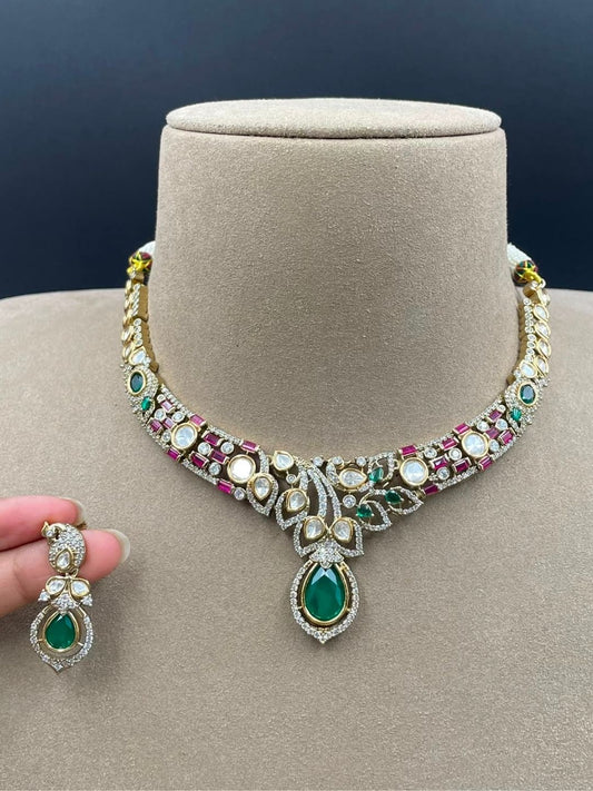 Ishhaara Filigree Heritage Necklace Set