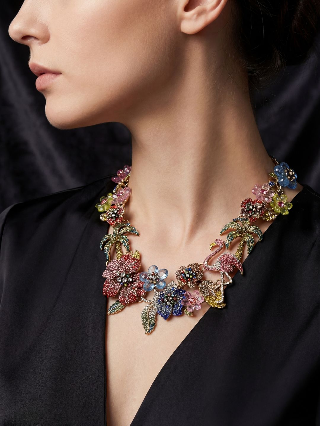 Ishhaara Flora Flame Necklace