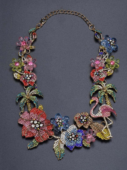 Ishhaara Flora Flame Necklace