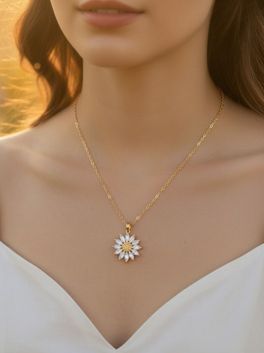 Ishhaara Floral Aura Necklace