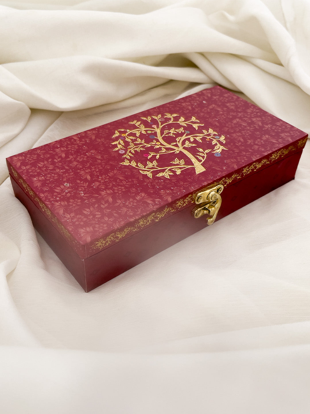 Ishhaara Floral Design Traditional Shagun Cash Box