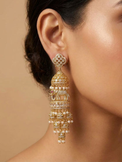 Ishhaara Gajraj Premium Dangler Earrings