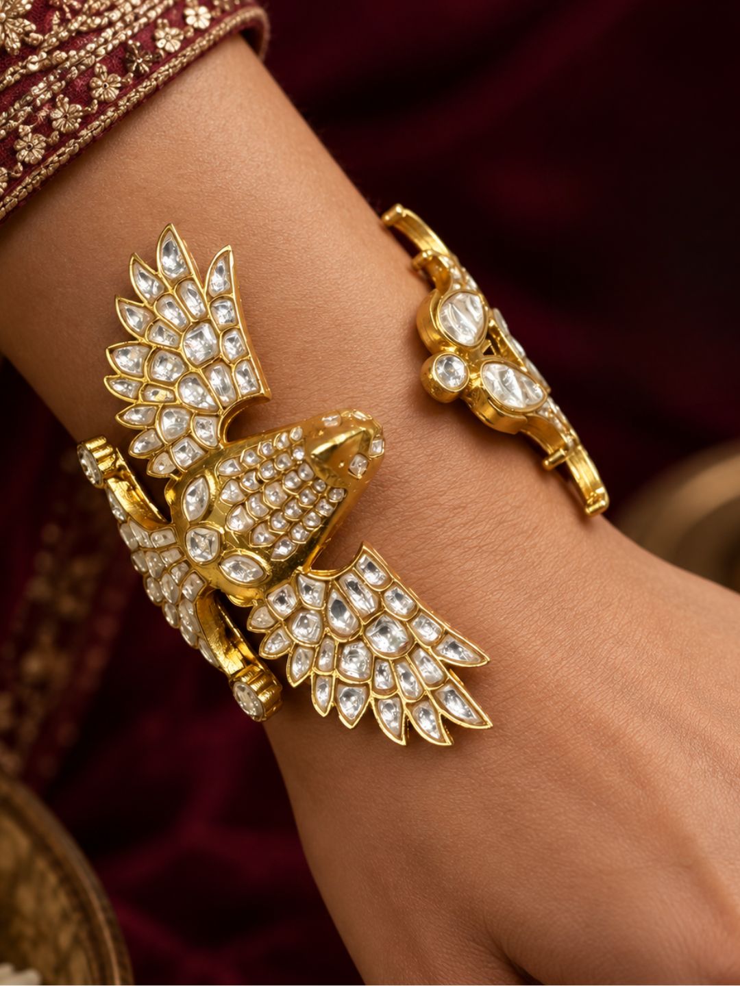 Ishhaara Garuda Handcuff Bracelet