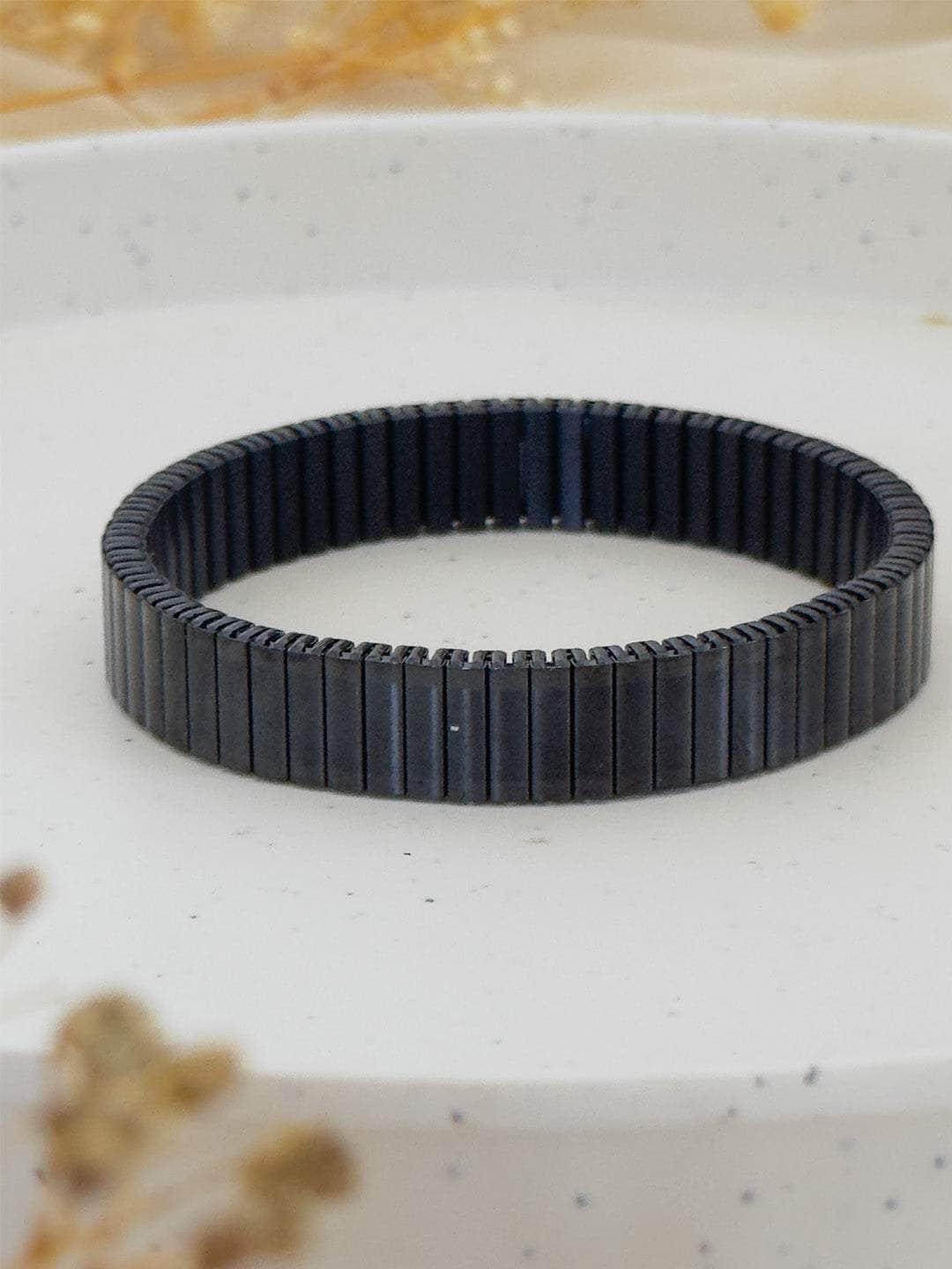 Ishhaara Geometric Hematite Bracelet