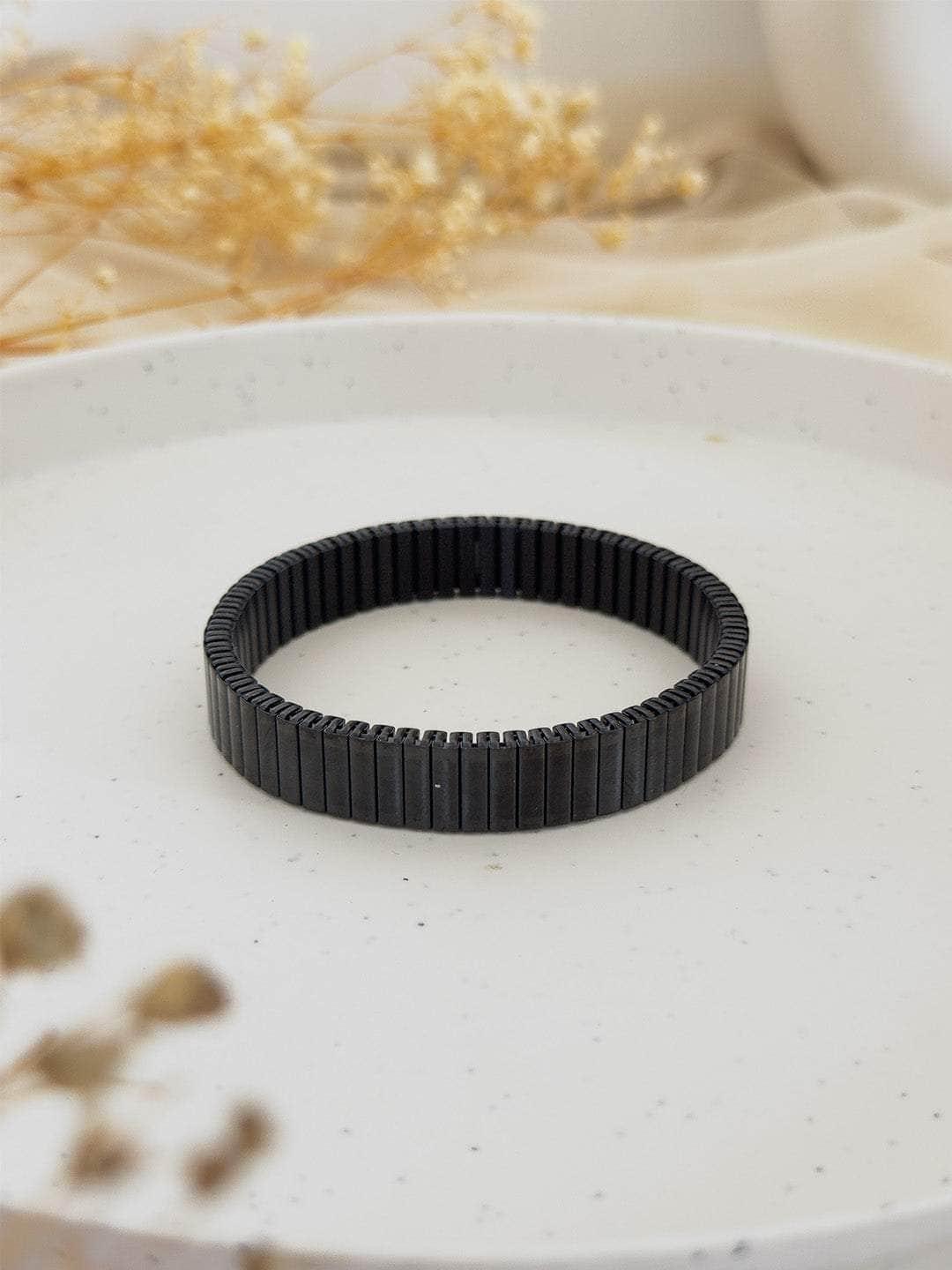 Ishhaara Geometric Hematite Bracelet