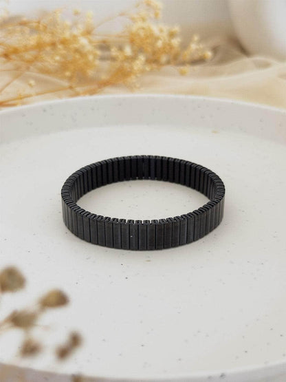 Ishhaara Geometric Hematite Bracelet