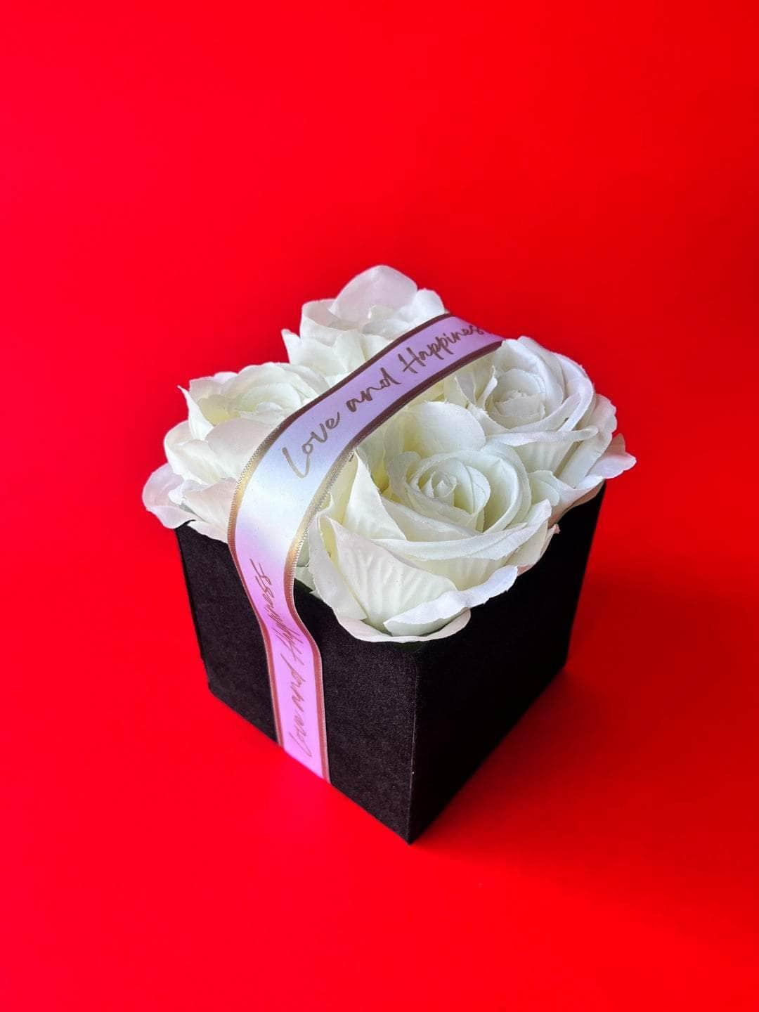 Ishhaara Gift Of Love - White Flower Bouquet