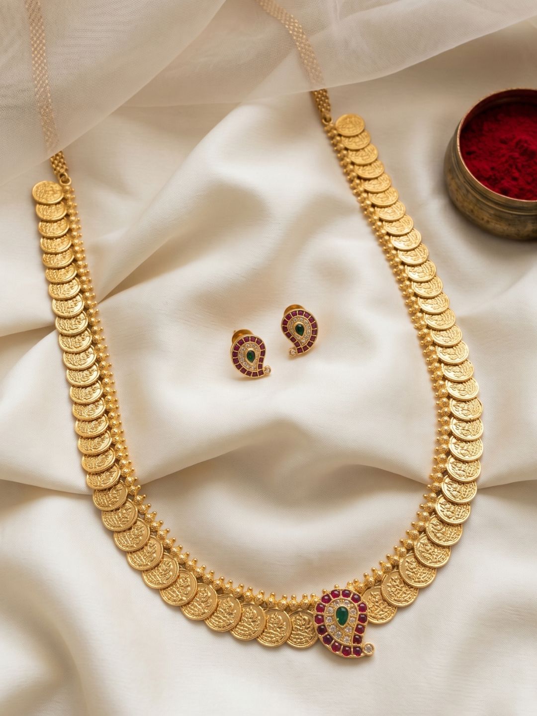Ishhaara Goddess Coin Manga Necklace