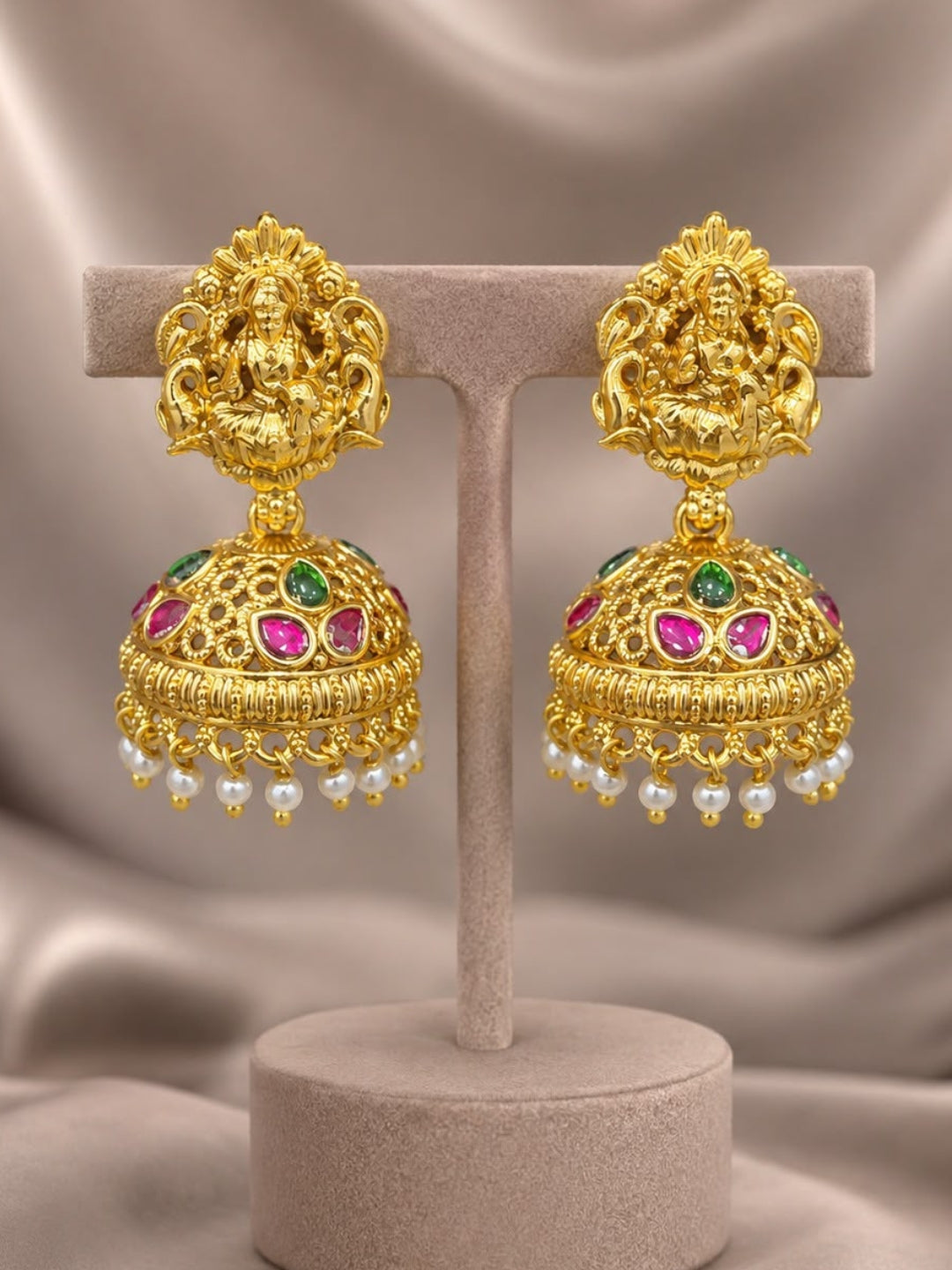 Ishhaara Goddess Lakshmi Jhumka