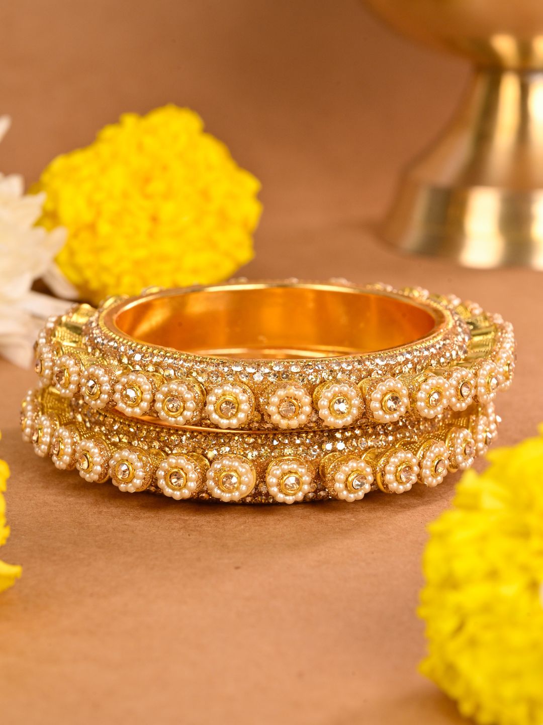 Bangle Designs Gold Chooriyan Design 2018 Sukriti Rajasthani White-gold Lac Bangles For Women Set Of At