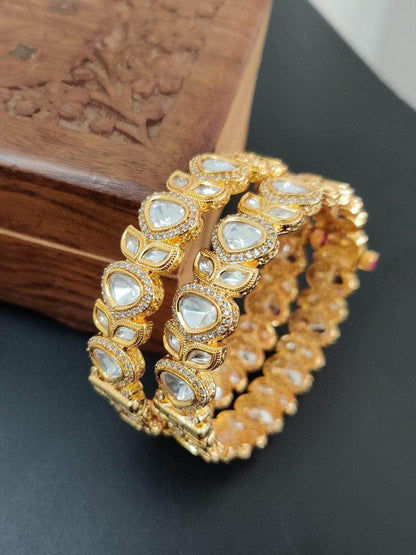 Ishhaara Polki Kundan Bangle