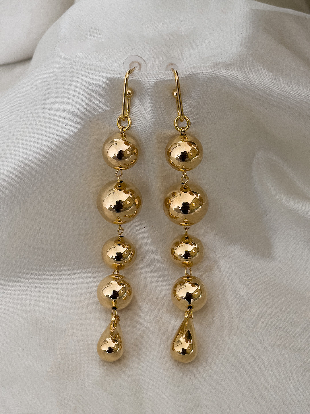 Ishhaara Gold Korean Drop Earrings