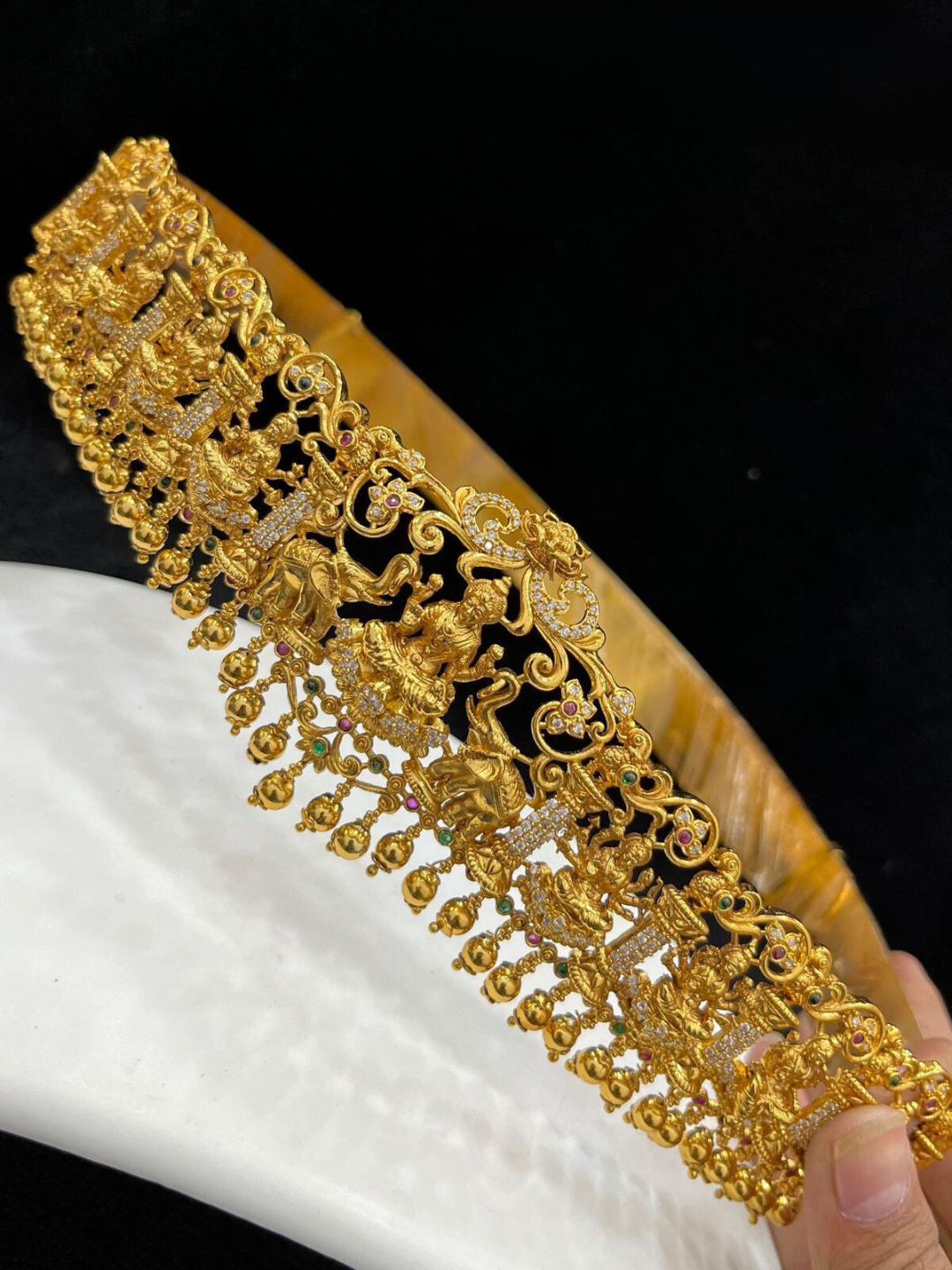 Ishhaara Gold Nagasi Nakshi Laxmi Hip Belt