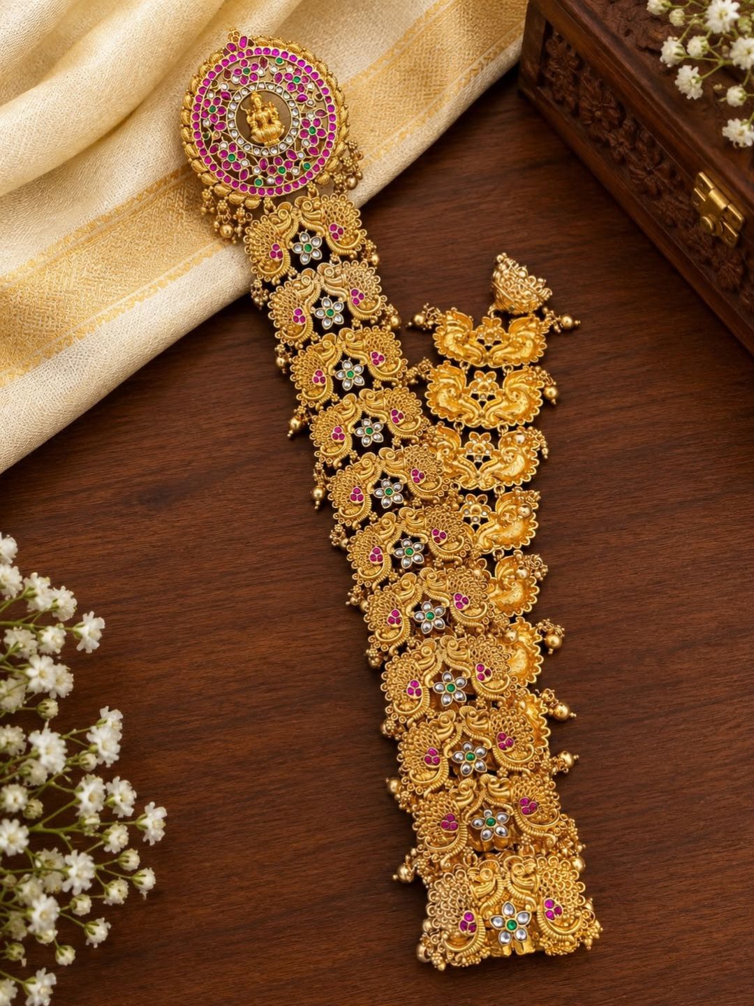 Ishhaara Gold Plated Antique Bridal Jada