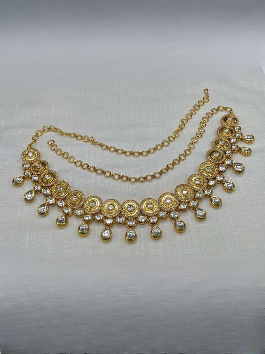 Ishhaara Gold Plated Antique Kamarband