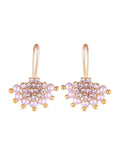 Ishhaara Gold Plated Bugadi And Pearl Earrings