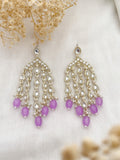 Ishhaara Gold Plated Contemporary Drop Earrings