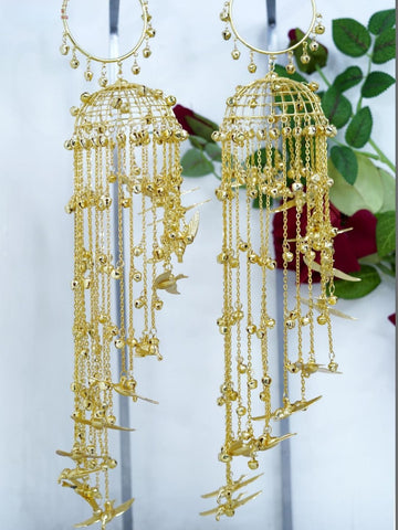 Ishhaara Gold Plated Ghungroo Kaleera