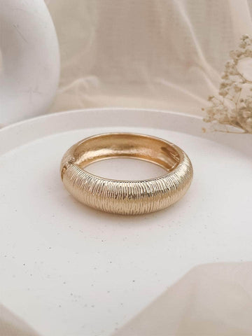 Ishhaara Gold-Plated Slip-On Bracelets